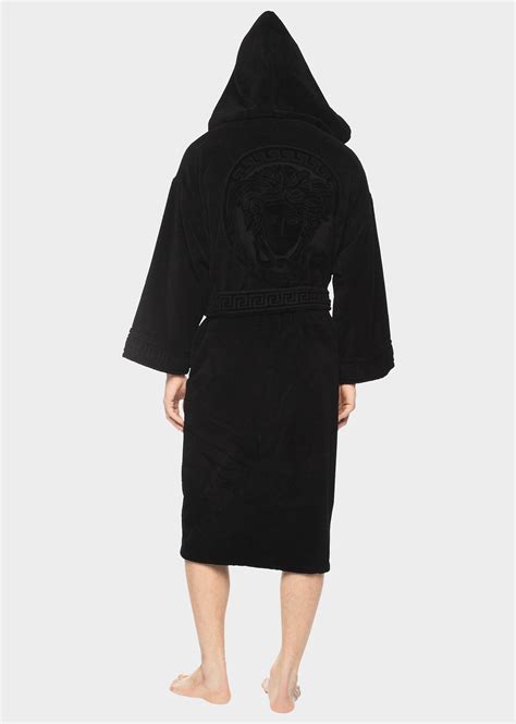 versace badja|versace hooded bathrobe.